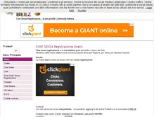 Tablet Screenshot of chat-senza-registrazione.com
